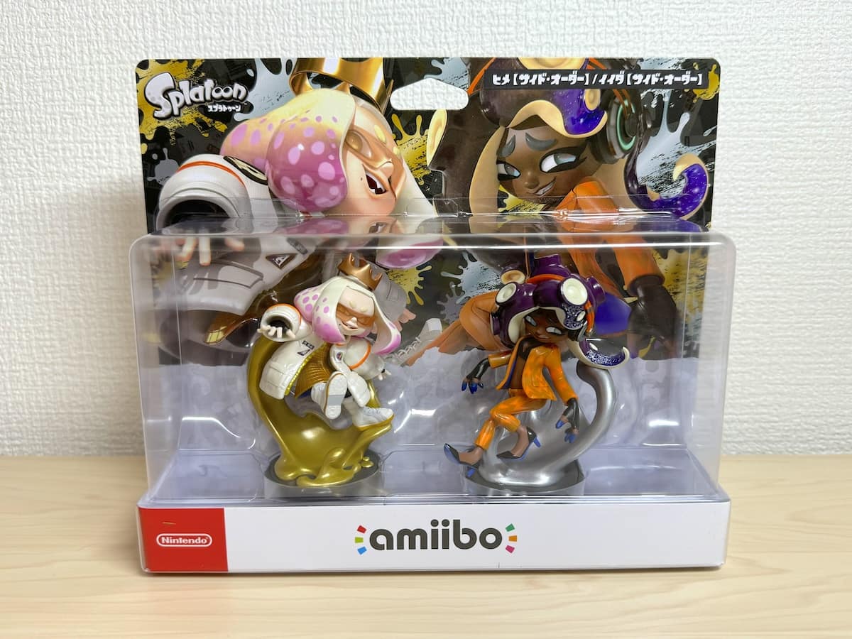 amiiboテンタクルズセット ヒメ・イイダ【サイド・オーダー】でもらえるギアは、ヒメとイイダの衣装そのもの | スプラ情報.jp